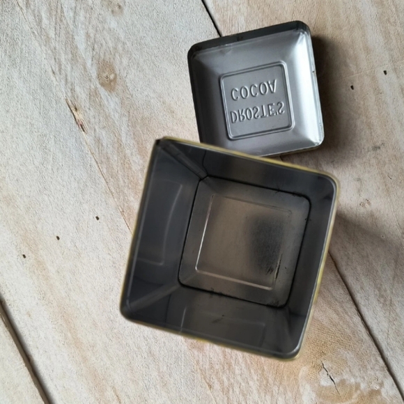 Vintage Droste's Dutch COCOA Embossed Tin HAARLEM HOLLAND 8 OZ - Picture 6 of 6